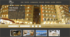 Desktop Screenshot of plazahotelsmalta.com